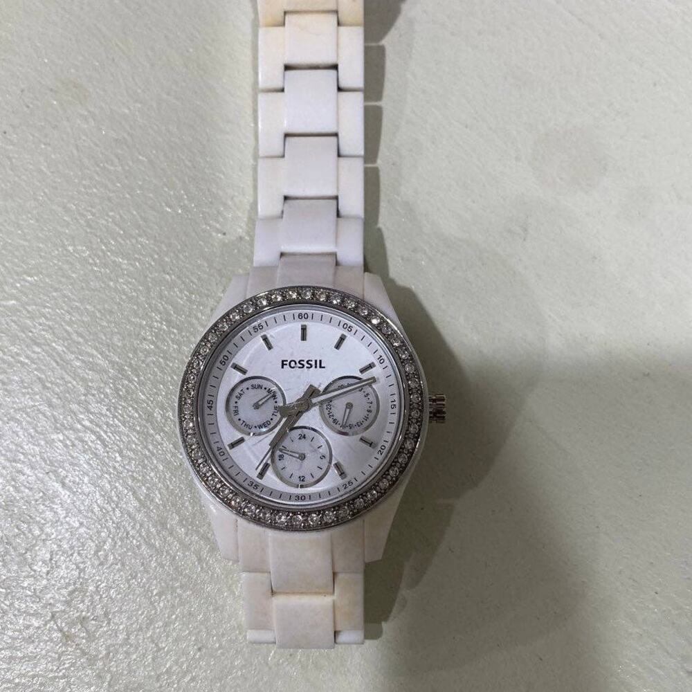 Fossil Stella White Multi Function Watch - image 2